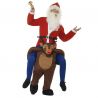 Disfraz de Reno Rudolf Piggyback para Hombre