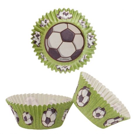 Cápsulas para Cupcake Fútbol 5 cm