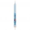 8 Velas forma Palillo Frozen 9 cm