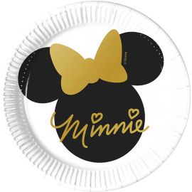 Pratos Minnie Gold