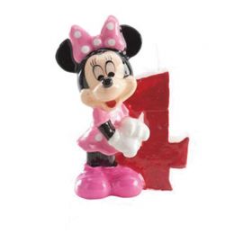 Vela Nº 4 Minnie Mouse