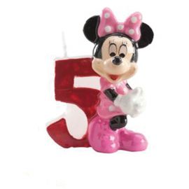 Vela Nº 5 Minnie Mouse