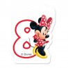 Vela nº8 Minnie Mouse