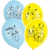 6 Globos Pokémon de Látex 28cm