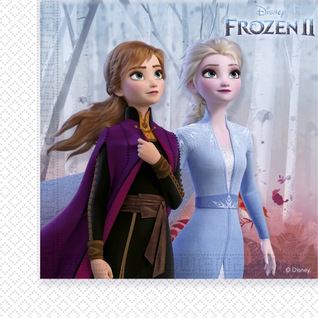 20 Servilletas Frozen 2 de 33cm