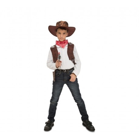 Eu quero ser uma fantasia infantil de cowboy