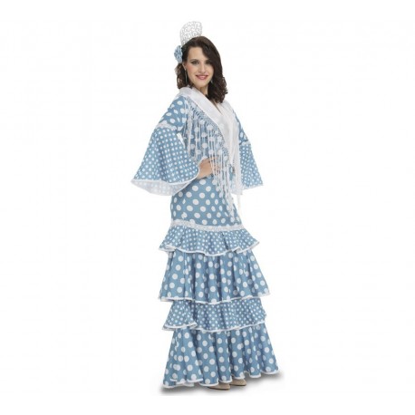 Traje de flamenco adulto huelva