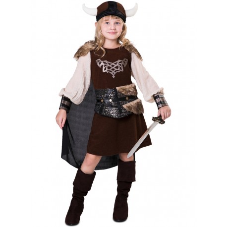 Traje infantil viking