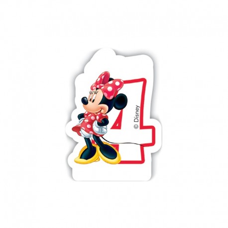 Vela nº4 Minnie Mouse