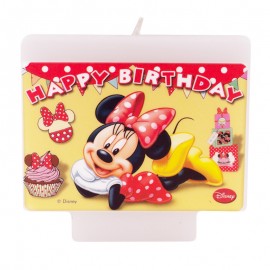 Vela Happy Birthday Disney Minnie Mouse