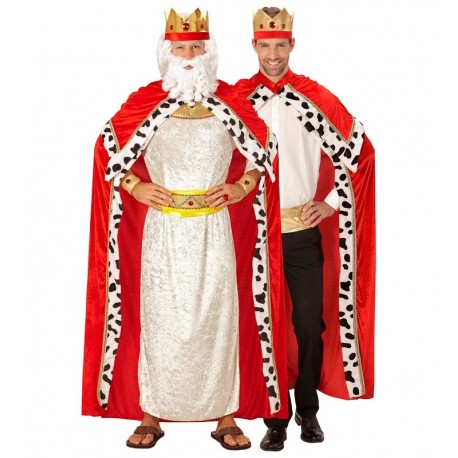 Traje de rei bíblico de Melchor para adulto