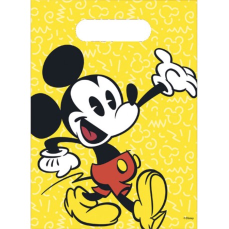 6 Bolsas Mickey Super Cool