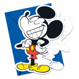 Convites Mickey Super Cool