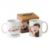 Taza Cerámica Novios Pop & Fun Caricia Italiano