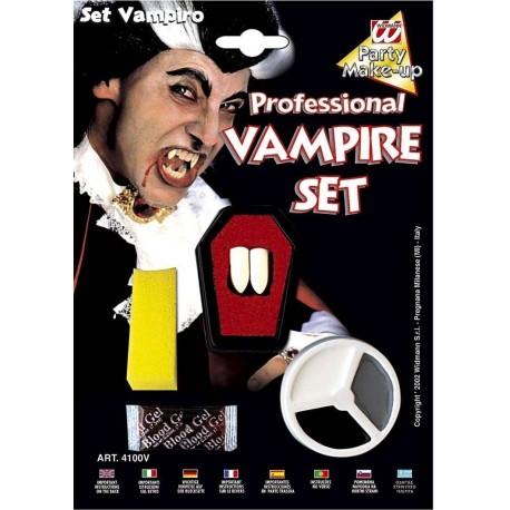 Set Maquillaje Vampiro Completo