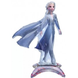 Balão da Elsa de Frozen com Suporte