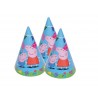 6 Gorros Peppa Pig