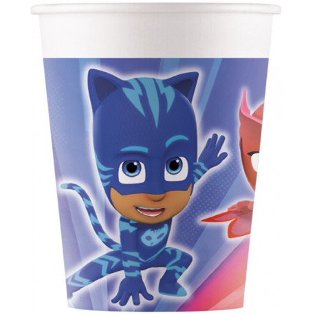 8 Copos Pj Masks 200 ml