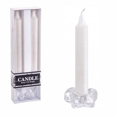 Nacarado White Naclabro Candle 15,20 x 5,40 x 2,30 cm