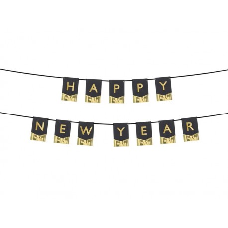 Banner Happy New Year 135x16 cm