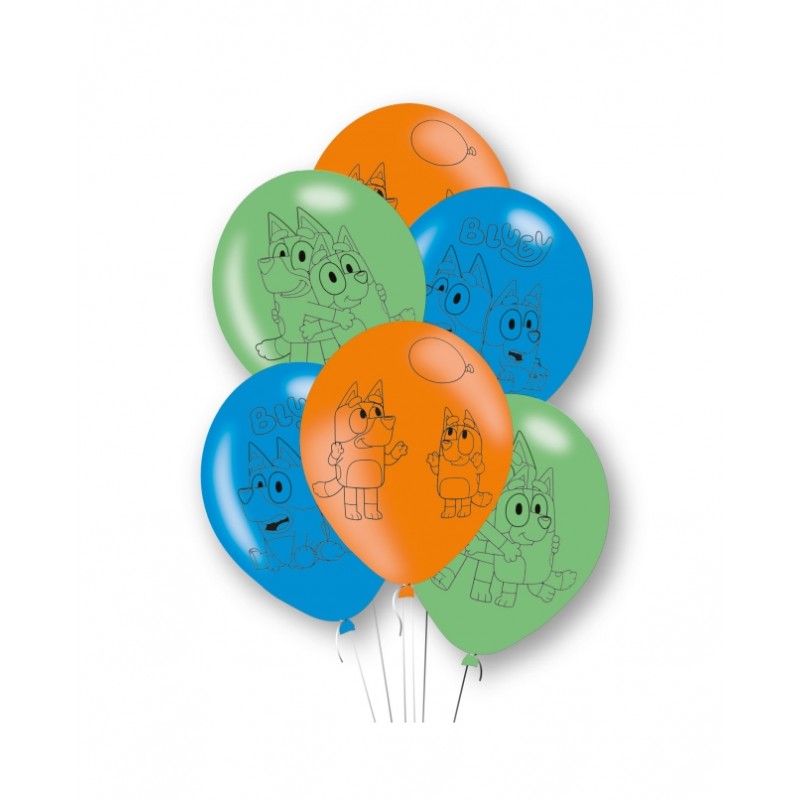 Kit de Festa com Balões Bluey
