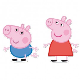 Figura da Peppa e do George