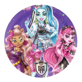 Pratos Monster High Descartáveis