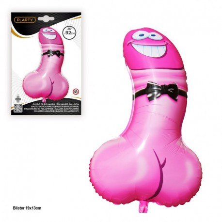 Globo Pene Rosa 77 cm