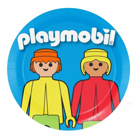 Platos Desechables Playmobil