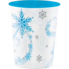 Vaso Copos de Nieve de Plástico 473 ml